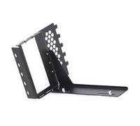 Staffa per scheda grafica in metallo per display GPU verticale ottimizza i flussi d'aria e la stabilità Supporto GPU in metallo per due schede slot