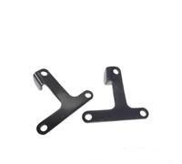 Staffa per segnale di direzione in ferro ispessito da 45 mm, per bici elettrica o scooter, design rinforzato da 2,0 mm, compatibile con più modelli, nero