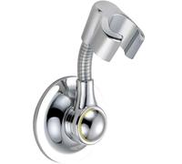 staffa per soffione doccia, Supporto for soffione doccia manuale regolabile universale in argento da 2 pezzi for bagno