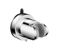 staffa per soffione doccia, Supporto for soffione doccia regolabile con ventosa, supporto for baldacchino Lotus, multicolore, 2 pezzi(Silver)