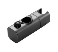 staffa per soffione doccia, Supporto for soffione doccia regolabile e staccabile for barra scorrevole da bagno multicolore(Grey)