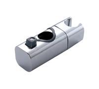 staffa per soffione doccia, Supporto for soffione doccia regolabile e staccabile for barra scorrevole da bagno multicolore(Chrome)