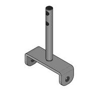 STAFFA PER SOSTEGNO RASCHIATORE ORIGINALE MCZ PER TERMOSTUFE A PELLET, COD. 41400914740