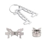 Staffa per Stufa Alcool, Campeggio Stufa Accessori, Ultra Light Mensola Fornello, Accessori Caldaia per Campeggio, Escursionismo, Turismo e Pic-Nic