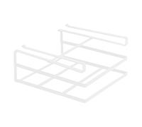 Staffa per tagliere - Rack di stoccaggio per taglieri | Stoccaggio coperchio pentola | Mensola in metallo senza perforazione | Organizer per coperchio martello spazio salvezza