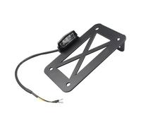 Staffa per targa di immatricolazione laterale personalizzata adatta per moto da strada legale ed elegante telaio targa