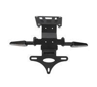Staffa per Targa Moto Per YZF-R3 Per YZF-R25 MT-25 Per MT-03 Per YZF R3 /R25 MT 03/25 Portatarga Per Moto Eliminatore Parafango Posteriore Moto Staffa Portatarga(A 1Set Light Flasher)