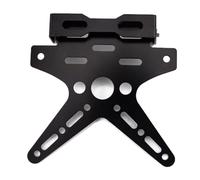 Staffa Per Targa Moto Portatarga Universale Per Motocicletta Placcatura Galvanica Telaio Per Targa Regolabile In Lega Di Alluminio CNC Numero Di Copertura