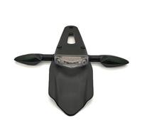 Staffa per Targa Moto Supporto Per Targa Posteriore Per Moto Con Fanale Posteriore A LED Da 12V Universale Per Motocross Enduro Moto Staffa Portatarga(Transparent-B)