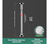 Staffa per telaio supporto lavabo regolabile in per acciaio sotto tavolo