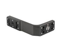 Staffa per telecamera di visione multipla per 360 Adventure Supporto di bloccaggio sicuro in alluminio antiurto Riprese stabili Staffa per videocamera di azione verticale orizzontale