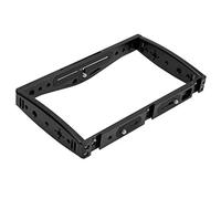 Staffa per Telefono Cellulare Portatile in Metallo 1/4in 3/8in Fori per Vite Registrazione Live Cage Stand Universale per Mic Fill Light Processo CNC per Cameraman Professionista o Amatoriale (Nero)