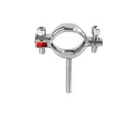 Staffa per tubo con fibbia in acciaio inossidabile 304 Asta filettata Morsetto per tubi di fissaggio per tubi per tubi per gas Tubo dell'acqua Morsetto per tubi in PVC RNUMLIGHT (57)
