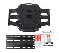 Staffa per TV ZenithAur per montaggio a parete con articolazione completa per televisori da 32 a 75 pollici, capacità di carico di 80 libbre, supporto per TV a movimento completo