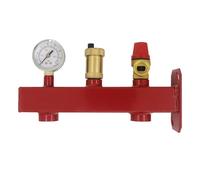 Staffa per vaso espansione supporto a muro per vaso di espansione autoclave in acciaio al carbonio per serbatoio acqua calda sanitaria fissaggio pressione kit collegamento (kit staffa)
