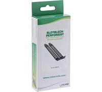 Staffa perforata per slot PCI InLine, confezione da 2, nera NEW