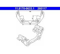 Staffa, pinza freno ATE 11.8170-0633.1