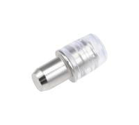 Staffa Piolo Mensola 5x13,5 mm Placcato Supporto Porta Manicotti Gomma 100 pz