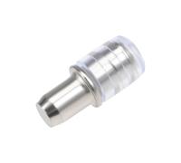Staffa piolo mensola 5x16mm placcato Supporto porta manicotti gomma 100 pz