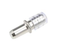 Staffa piolo mensola 5x19mm placcato nichel Supporto porta manicotti gomma 100 p
