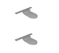 Staffa Porta Targa per Rimorchio Camper RV Supporto Luce Posteriore Ricambio