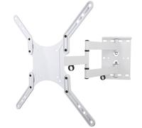 Staffa porta TV Display LED LCD 23-55" supporto a muro Max 45 kg colore Bianco
