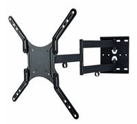 Staffa porta TV Display LED LCD 23-55" supporto a muro Max 45 kg Nero 308893