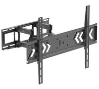 STAFFA PORTA TV MURO DA 32 A 70 POLLICI SUPPORTO PARETE DOPPIO BRACCIO VESA