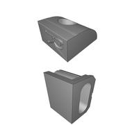 Staffa Porta USB-C per Gameboy Zero Porta EXT Supporto Breakout Board Stampato