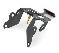 Staffa Portatarga Moto Kit Portatarga Eliminatore Parafango Posteriore Per Ducati Per Monster 821/821 Stripe/per DARK 2014-2017 Supporto Portatarga In Alluminio Nero