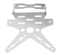 Staffa Portatarga Moto Supporto Per Targa Universale Per Moto In Lega Con Copertura In Alluminio Per Targa Con Numero Di Targa Regolato