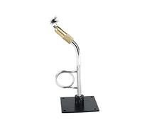 Staffa Portatile di Fissaggio Mosca con Base Rotante C-Morsetto Kit di Materiale Pesca in Lega di Viaggio Materiale di Pesca a Mosca Strumento di Rilegatura Gancio