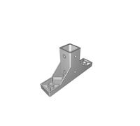 Staffa Profilo Alluminio per Velleman K8200 Coaxis Alfer Montaggio 40x40mm