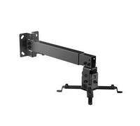 STAFFA PROIETTORE MURO NERA NEW