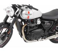 Staffa protezione motore nera per Triumph Street Twin (2016-2022)