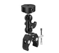 Staffa regolabile di alluminio del supporto del morsetto di Pali della testa doppia per l'installazione delle barche del rimorchio della parabola satell