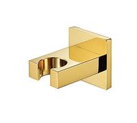 Staffa regolabile for montaggio a parete del supporto for soffione doccia for portatile cromato(Gold)