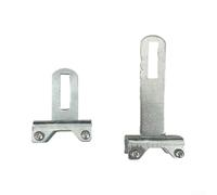 Staffa regolabile in acciaio per apriporta scorrevole, supporto magnetico con sensore compatibile con sistemi a cremagliera e pignone da 8 mm 12 mm, kit hardware per cancelli esterni resistente (1