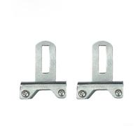 Staffa regolabile in acciaio per apriporta scorrevole, supporto magnetico con sensore compatibile con sistemi a cremagliera e pignone da 8 mm 12 mm, kit hardware per cancelli esterni resistenti (2 x