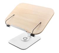 Staffa Regolabile per La Lettura, con Base Girevole A 360° e Clip per Pagin4483