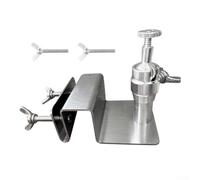 Staffa regolabile per pannello solare da esterno in acciaio inox per l'uso con Arlo, Eufy e fotocamere che offrono un migliore posizionamento della luce solare