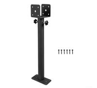 Staffa regolabile per tetto pergolato, 0-180 gradi, supporto per arco da giardino per montante in legno, per staffa di montaggio per montaggio per montaggio per collegamento gazebo portico