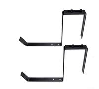 Staffa regolabile per vasi da fiori per balcone e davanzale, non richiede trapano, in ferro costruito per tenere saldamente le piante e resistere alle intemperie esterne (A)