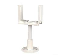 Staffa regolabile vintage per radiatore per supporto a pavimento, 46 50 cm di altezza, design robusto per installazioni verticali (1 pz)