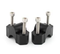 Staffa rialzata manubrio moto compatibile con 1000(black) | Adatto a 1000 modelli 2015-2021; Sposta l'altezza del manubrio verso l'alto