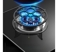 Staffa riduttore bruciatore a gas in ghisa 18,2 cm per distribuzione uniforme de