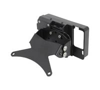 Staffa Rinforzata Supporto Manubrio Per Navigatore GPS Per Moto, Per SUZUKI VStrom DL1000 DL650, Supporto Antiurto Per Barra Trasversale Staffa Per Auto(NERO 2)