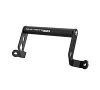 Staffa Rinforzata Supporto Per Navigatore GPS Per Moto Per Ducati Multistrada 1200 Enduro 1200 Enduro Touring Supporto Antivibrazioni Staffa Per Auto(NERO 2)