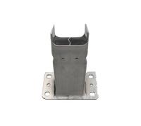 STAFFA RINFORZO PARAURTI ANTERIORE DESTRA PER AUDI A4 15> ALLUMINIO