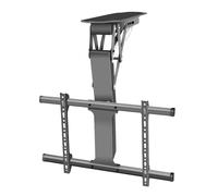 Staffa rotante for telecomando elettrico for sollevamento TV a soffitto Staffa elettrica for installazione regolabile da 50-75 pollici DT500